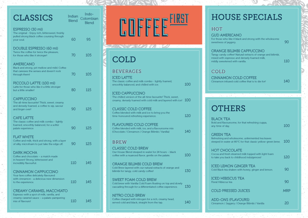 Coffee First Best Coffee Beans in Bangalore